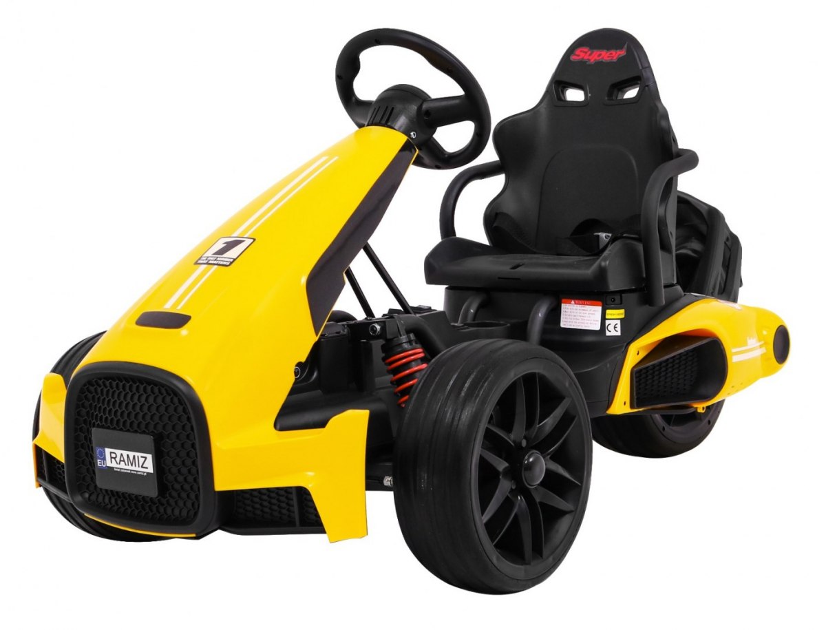 E-shop Detská elektrická motokára XR-1 žltá