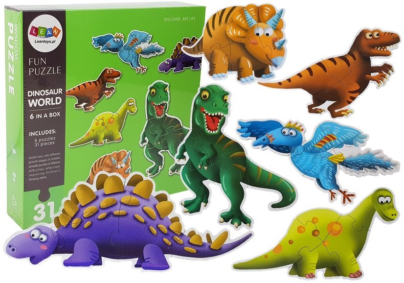 mamido Puzzle pre najmenších dinosaury