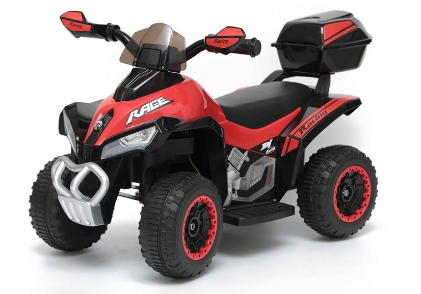 Detská elektrická štvorkolka Race červená