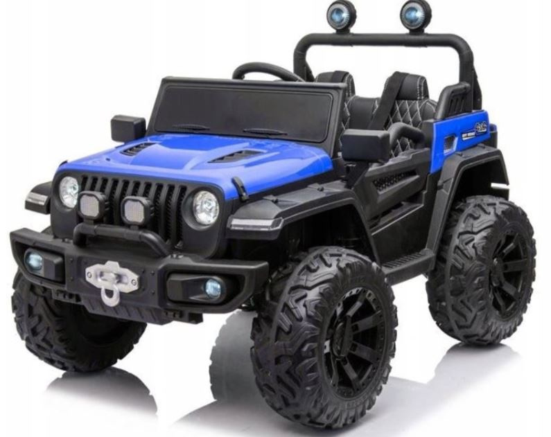 Detské elektrické autíčko Master of Terain 4x4 modré