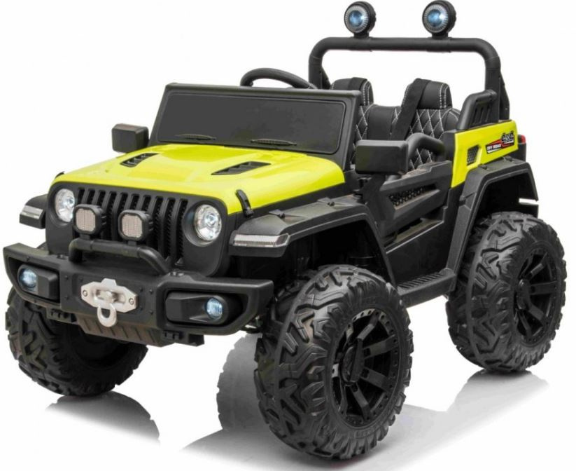 Detské elektrické autíčko Master of Terain 4x4 zelené