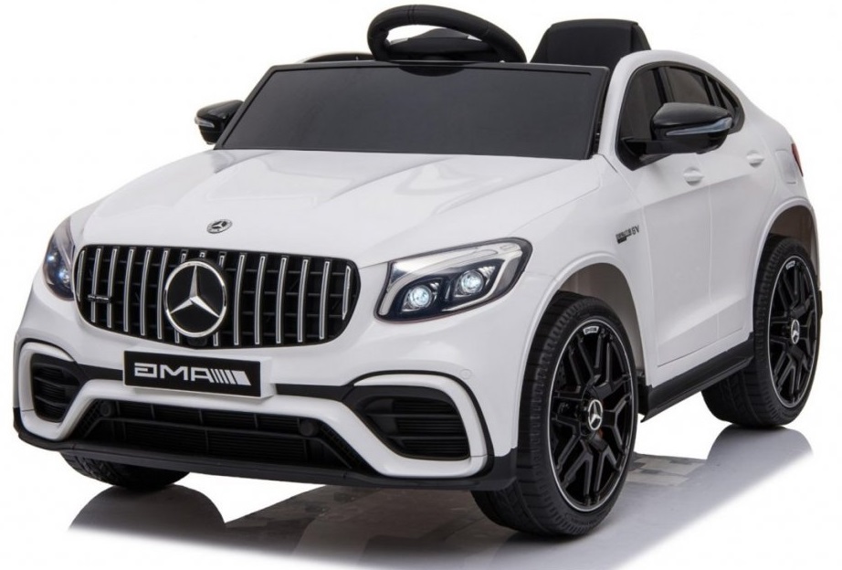 mamido Detské elektrické autíčko Mercedes Benz GLC63S 4x4 biele