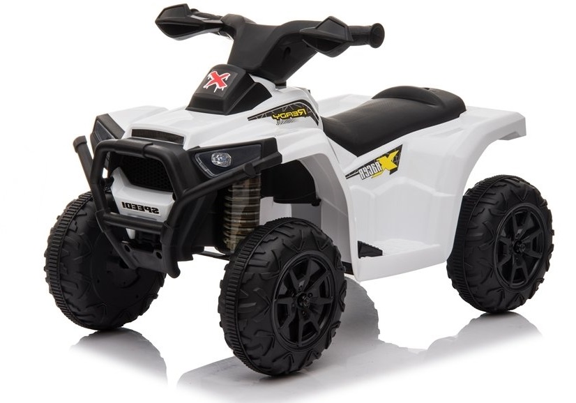 Detská elektrická štvorkolka X Racer biela