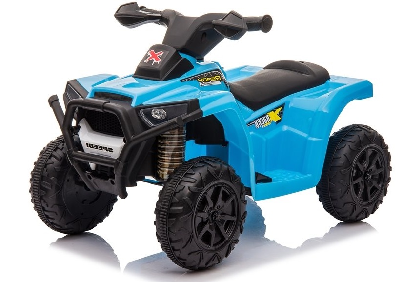 Detská elektrická štvorkolka X Racer modrá