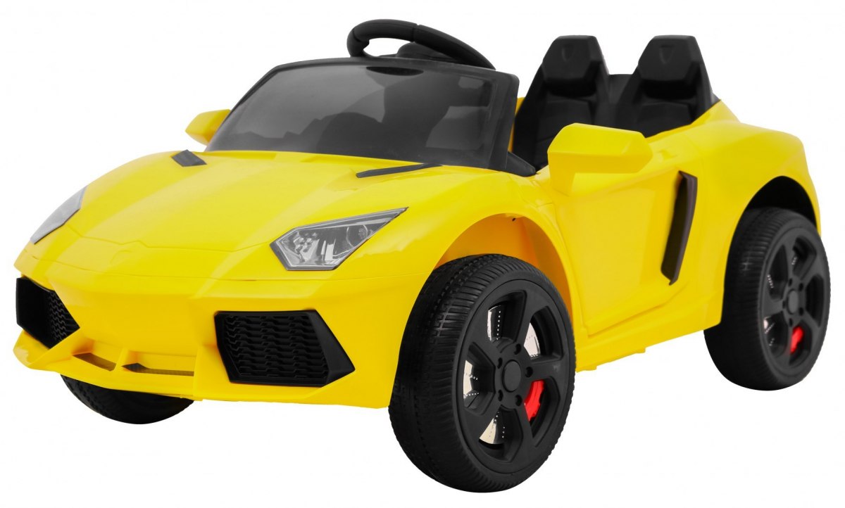 Elektrické autíčko Future EVA kolesá žlté