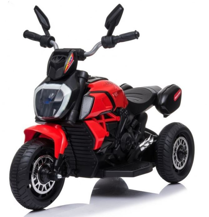 mamido Detská elektrická motorka Fast Tourist červená