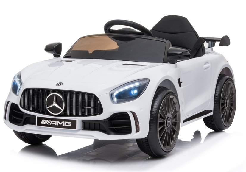 Detské elektrické autíčko Mercedes AMG GT R Pre biele