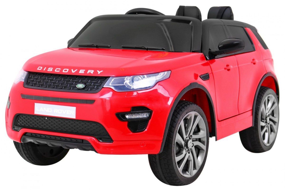 Detské elektrické autíčko Land Rover Discovery červené