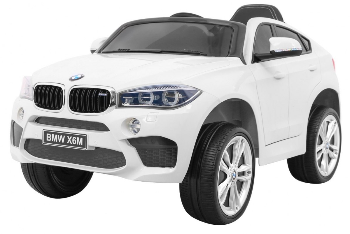 Elektrické autíčko BMW X6 M biele