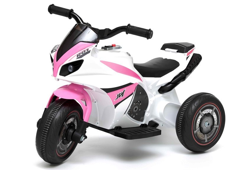 Detská elektrická motorka R01 ružová