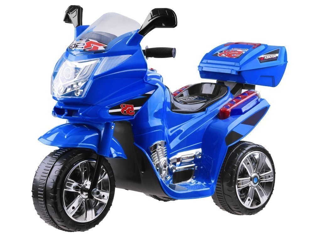 mamido Detská elektrická motorka R58 modrá
