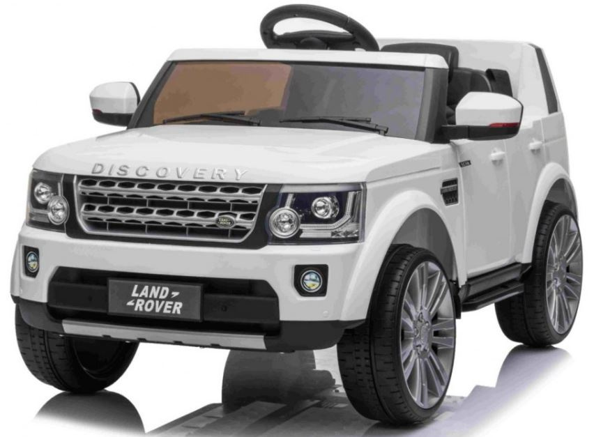 Elektrické autíčko Land Rover Discovery biele