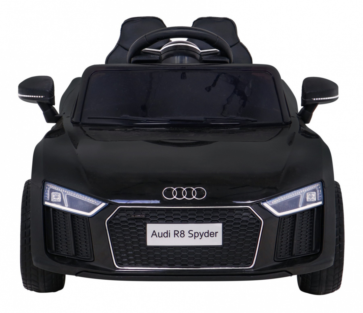 Detské elektrické autíčko Audi R8 Spyder čierne