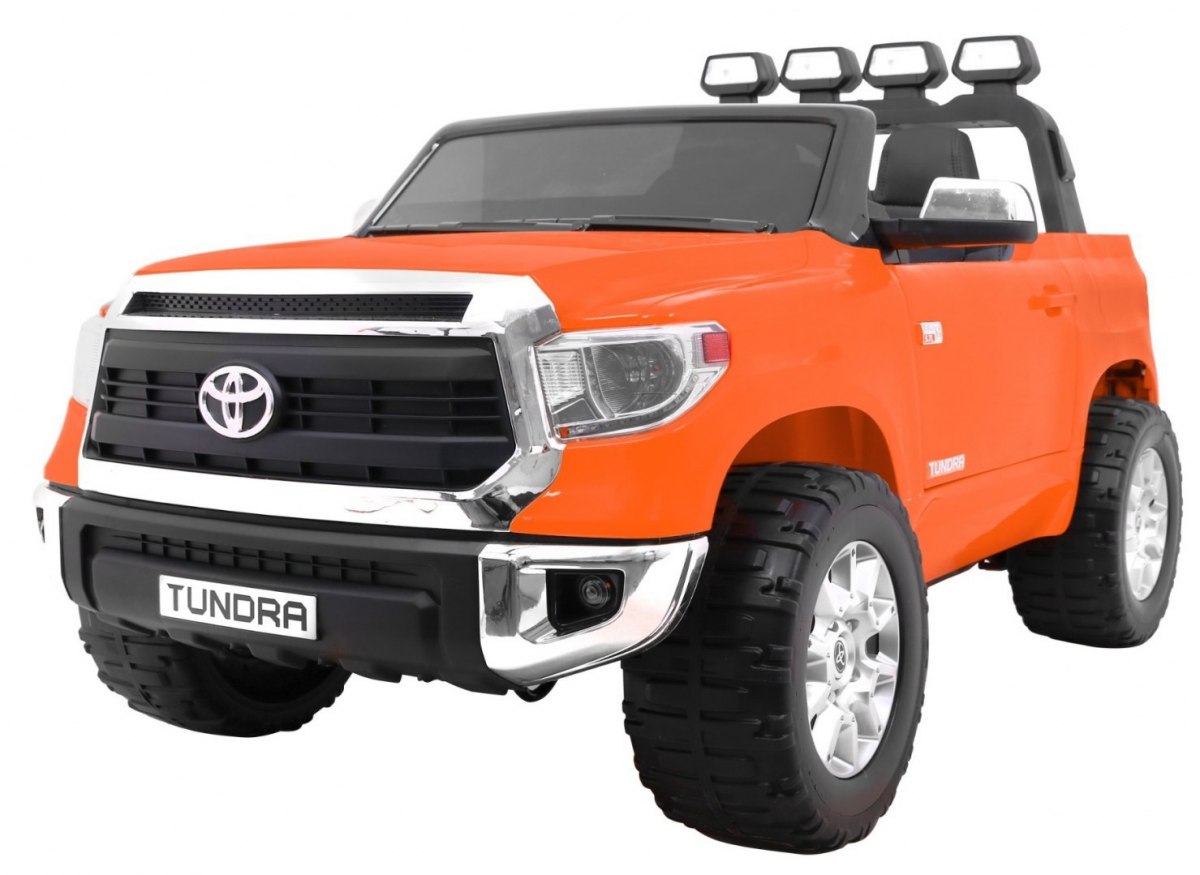 mamido Detské elektrické autíčko Toyota Tundra XXL oranžové