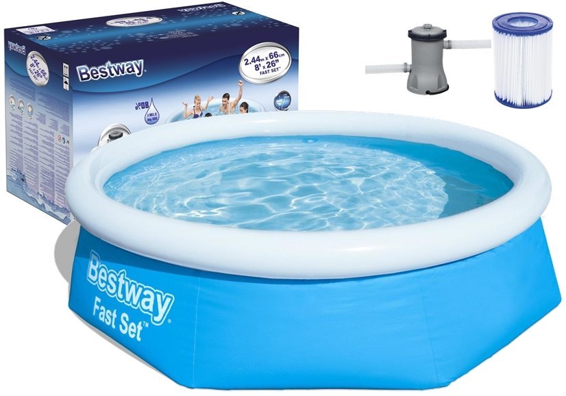 Bestway Bazén na záhradu Bestway s príslušenstvom 244 x 66 cm