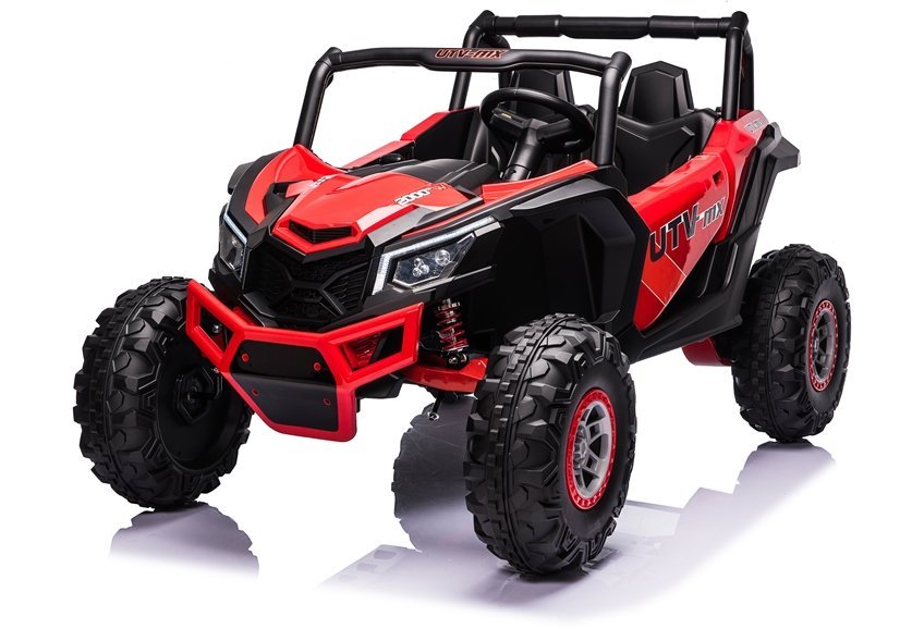 Detské elektrické auto Buggy UTV-MX 4x4 červené
