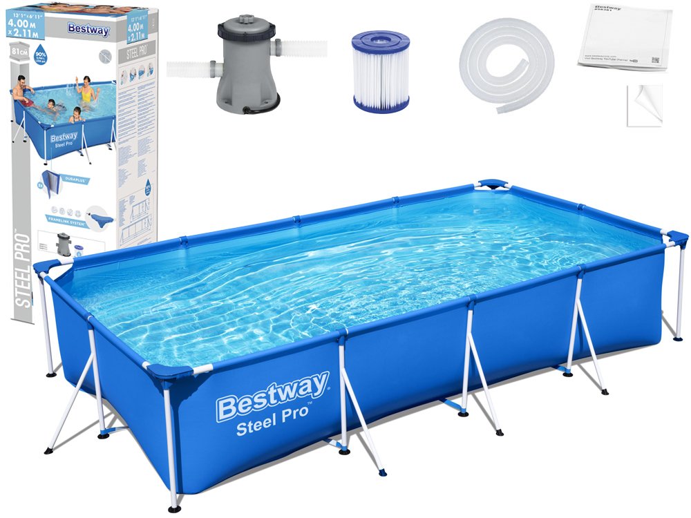 Bestway Bazén Bestway Steel Pre 400 x 211 cm