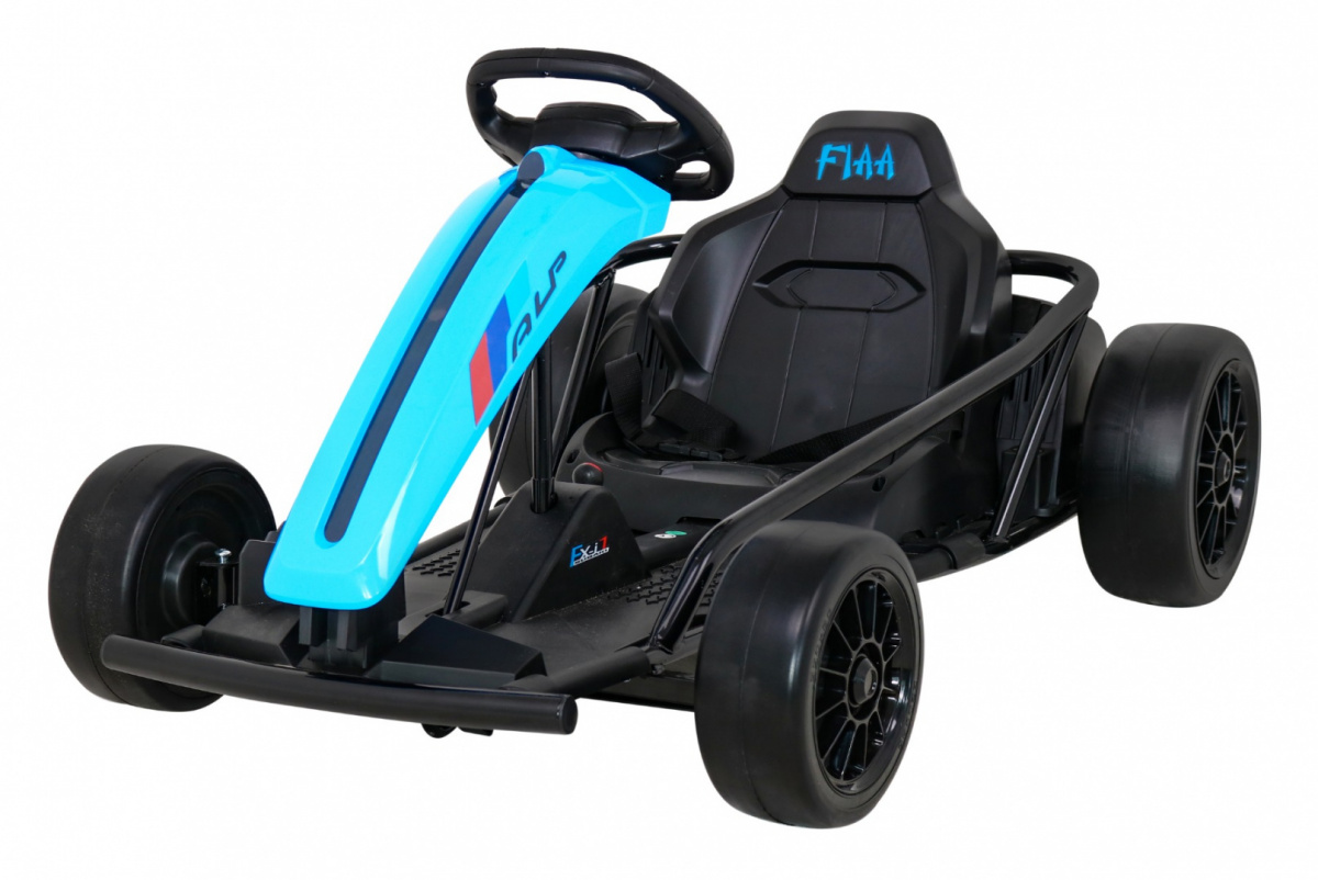 Detská elektrická motokára FX1 Drift Master modrá