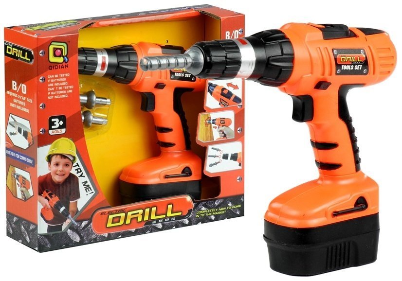 mamido Detská vŕtačka s vrátkami oranžová