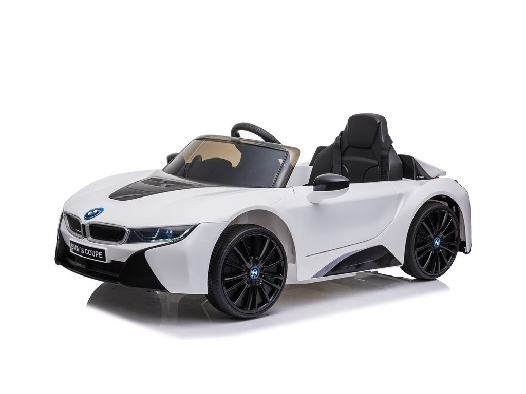 mamido Detské elektrické autíčko BMW I8 JE1001 biele