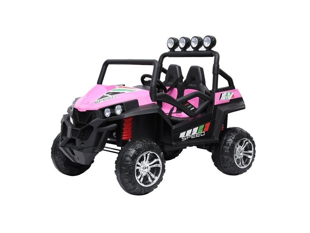 mamido Detské elektrické autíčko Buggy LIFT 4x4 ružové
