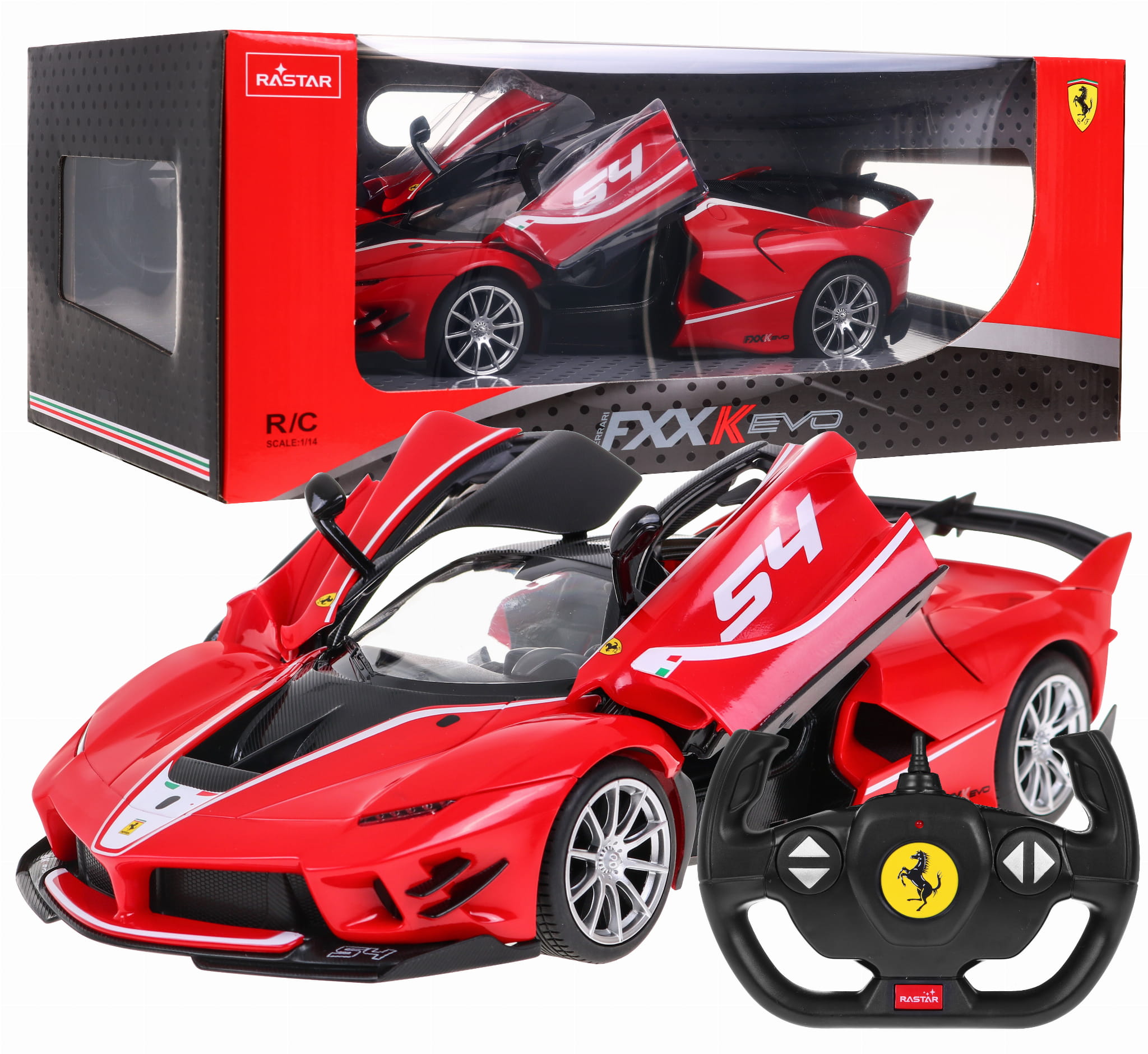 Rastar Autíčko na diaľkové ovládanie R / C Ferrari FXX-K Evo Rastar 1:14