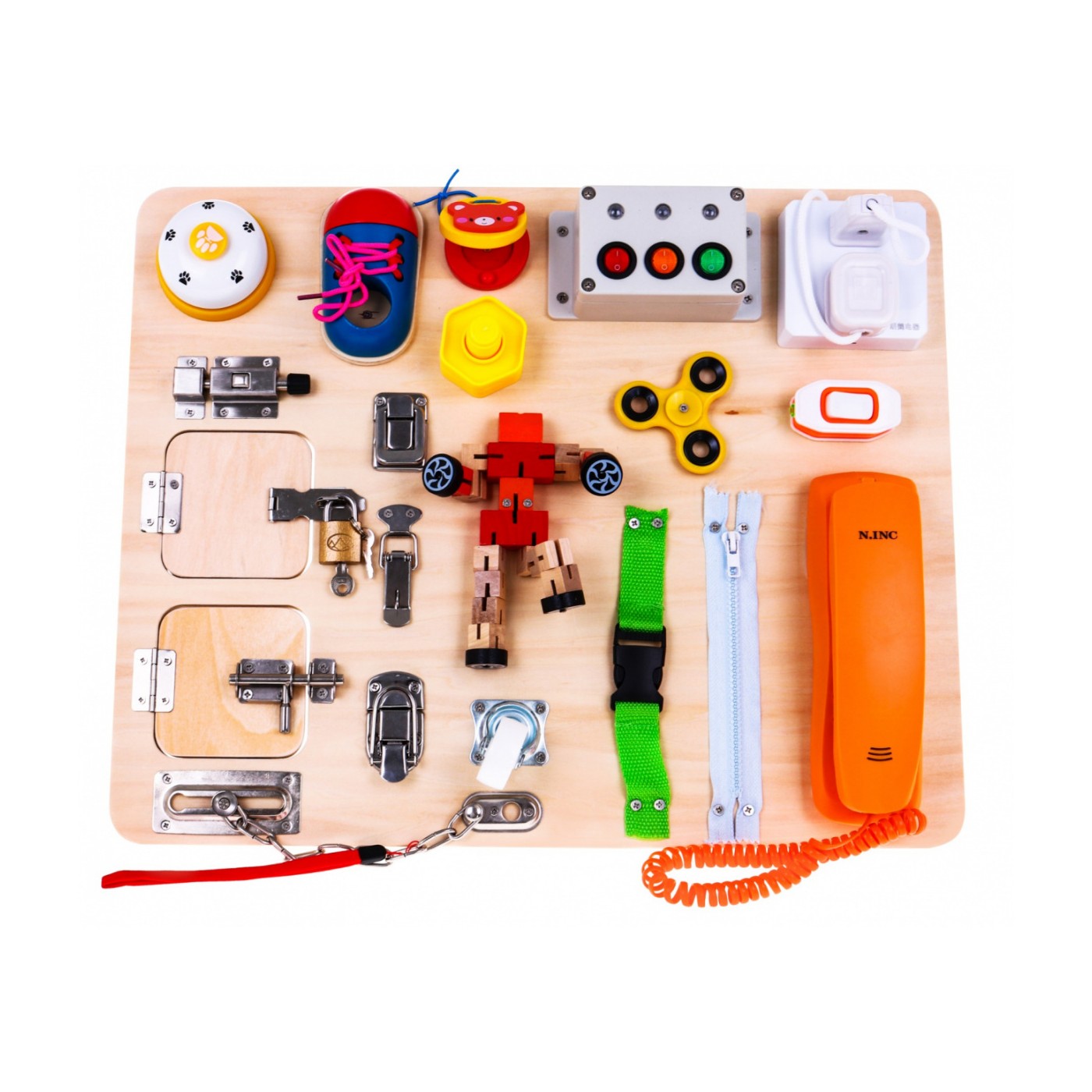 Activity board senzorická náučná doska