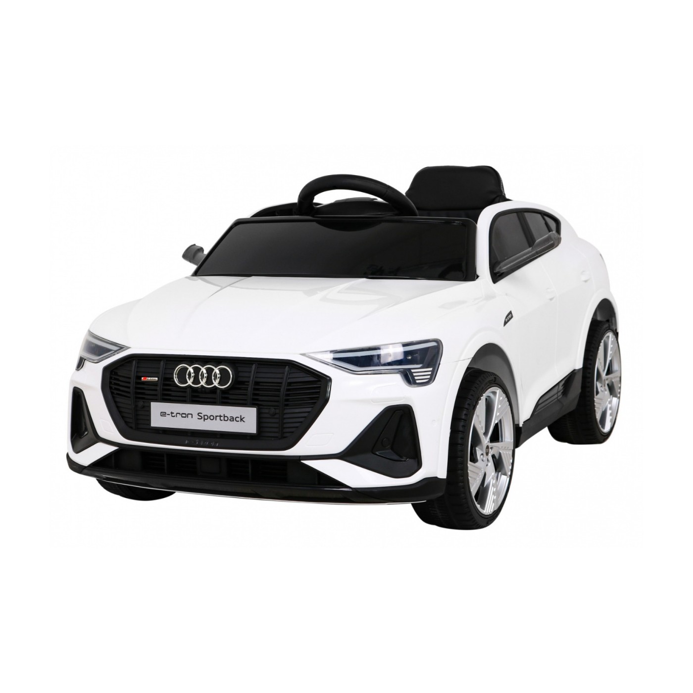 E-shop Elektrické autíčko Audi E-Tron Sportback 4x4 biele