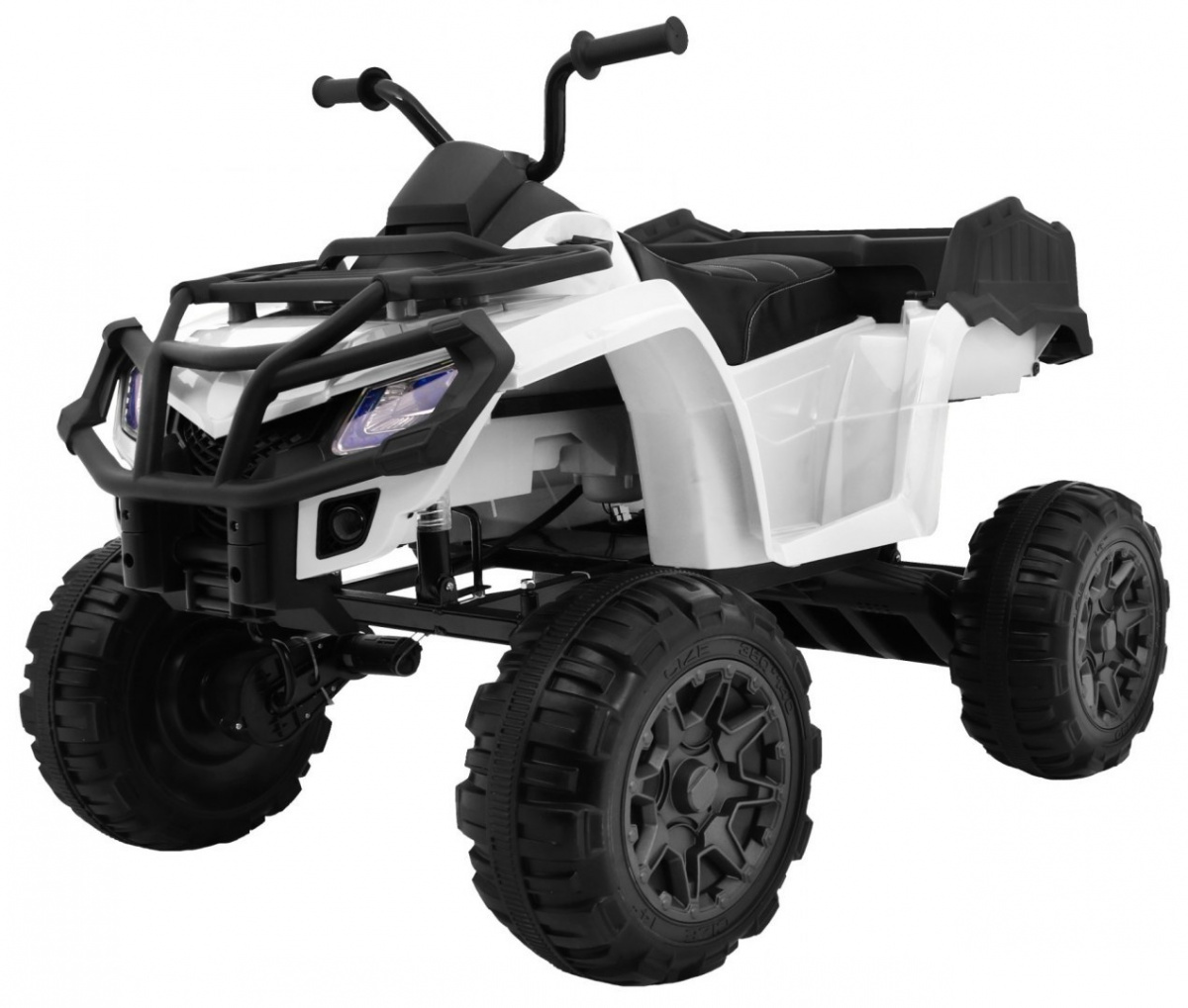 mamido Detská elektrická štvorkolka ATV XL biela