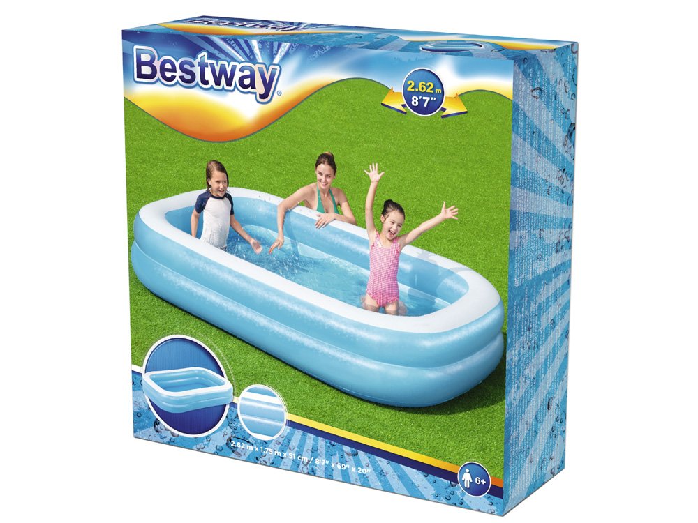 Bestway Nafukovací bazén Bestway 262 x 175 cm