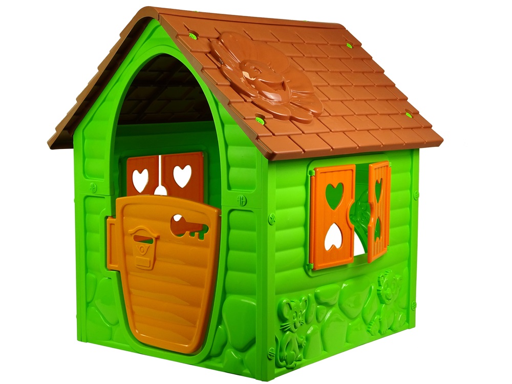 Detský záhradný domček PlayHouse zelený