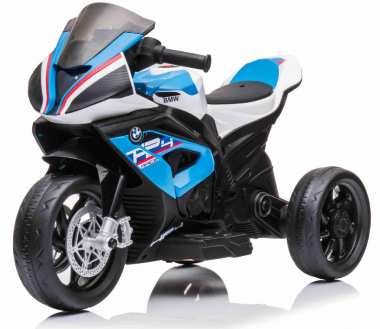 Detská elektrická motorka BMW HP4 modrá