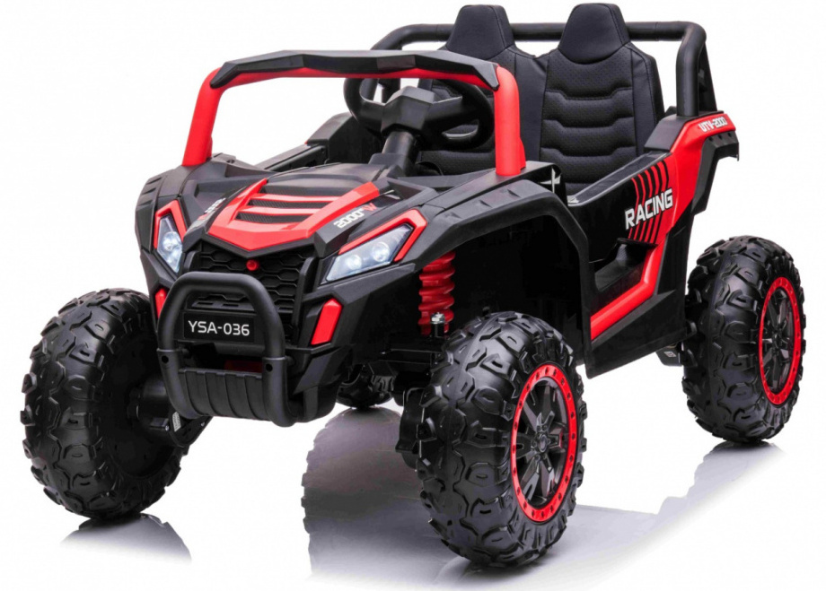 Elektrické autíčko Buggy UTV Racing 4x4 červené
