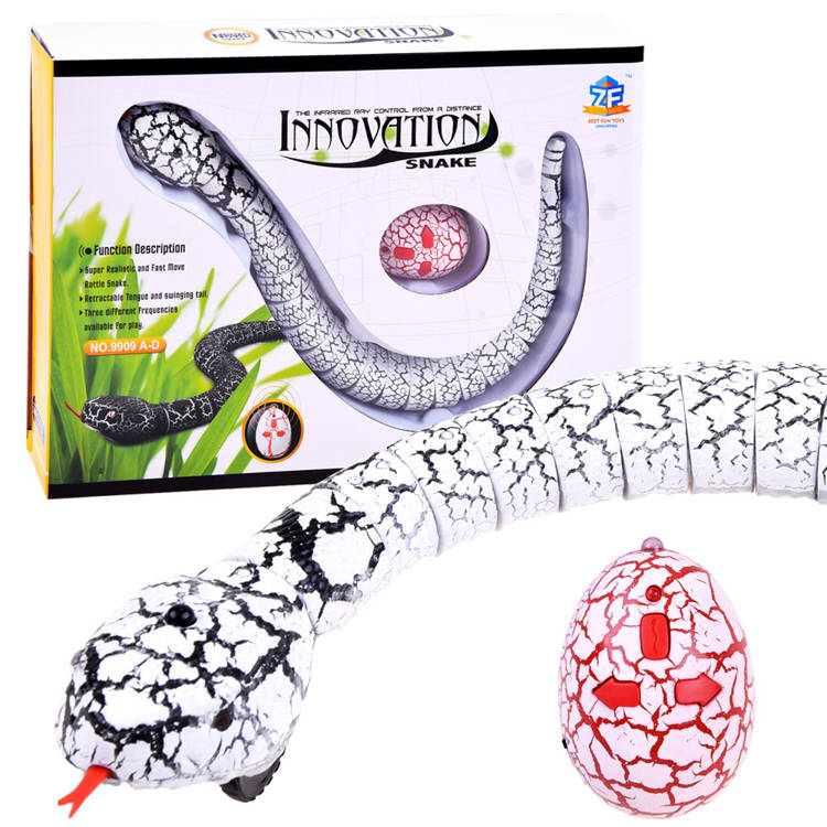 mamido Had na diaľkové ovládanie Snake biely