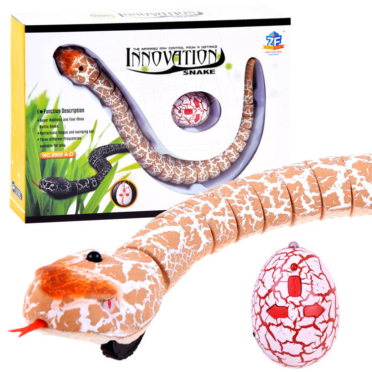 mamido Had na diaľkové ovládanie Snake oranžový