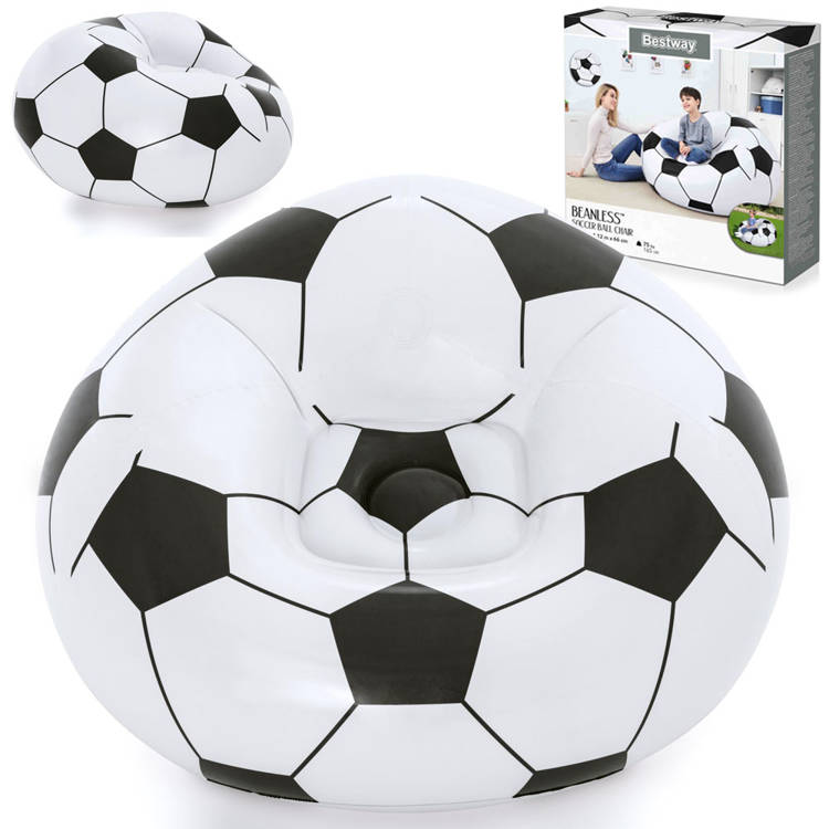 Detské nafukovacie kreslo Bestway futbalová lopta