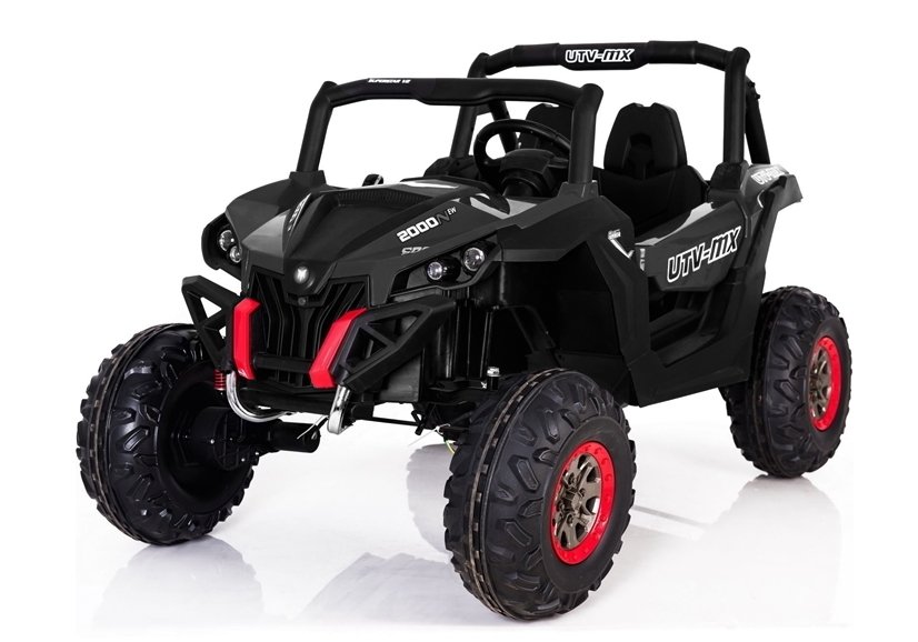 mamido Detské elektrické auto Buggy Superstar 4x4 MP4 čierne