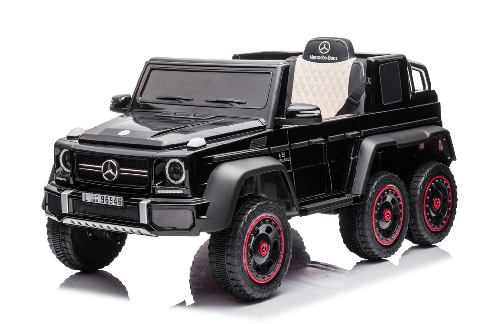 mamido Elektrické autíčko Mercedes Benz G63 6x6 čierne