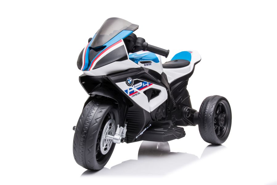 E-shop Detská elektrická motorka BMW HP biela