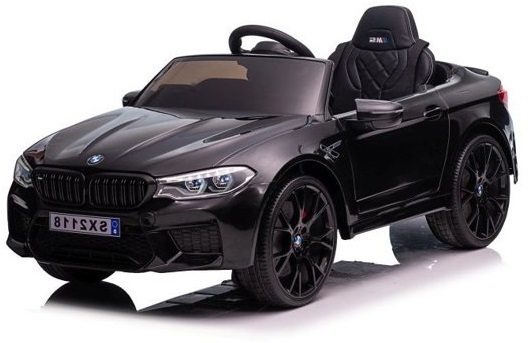 Elektrické autíčko BMW M5 lakované čierne