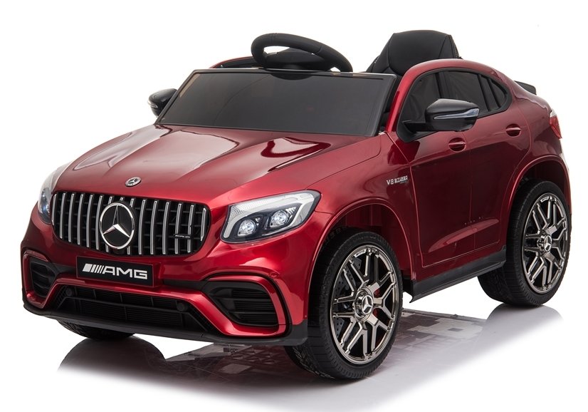 mamido Elektrické autíčko Mercedes-Benz GLC 63S 4x4 lakované červené