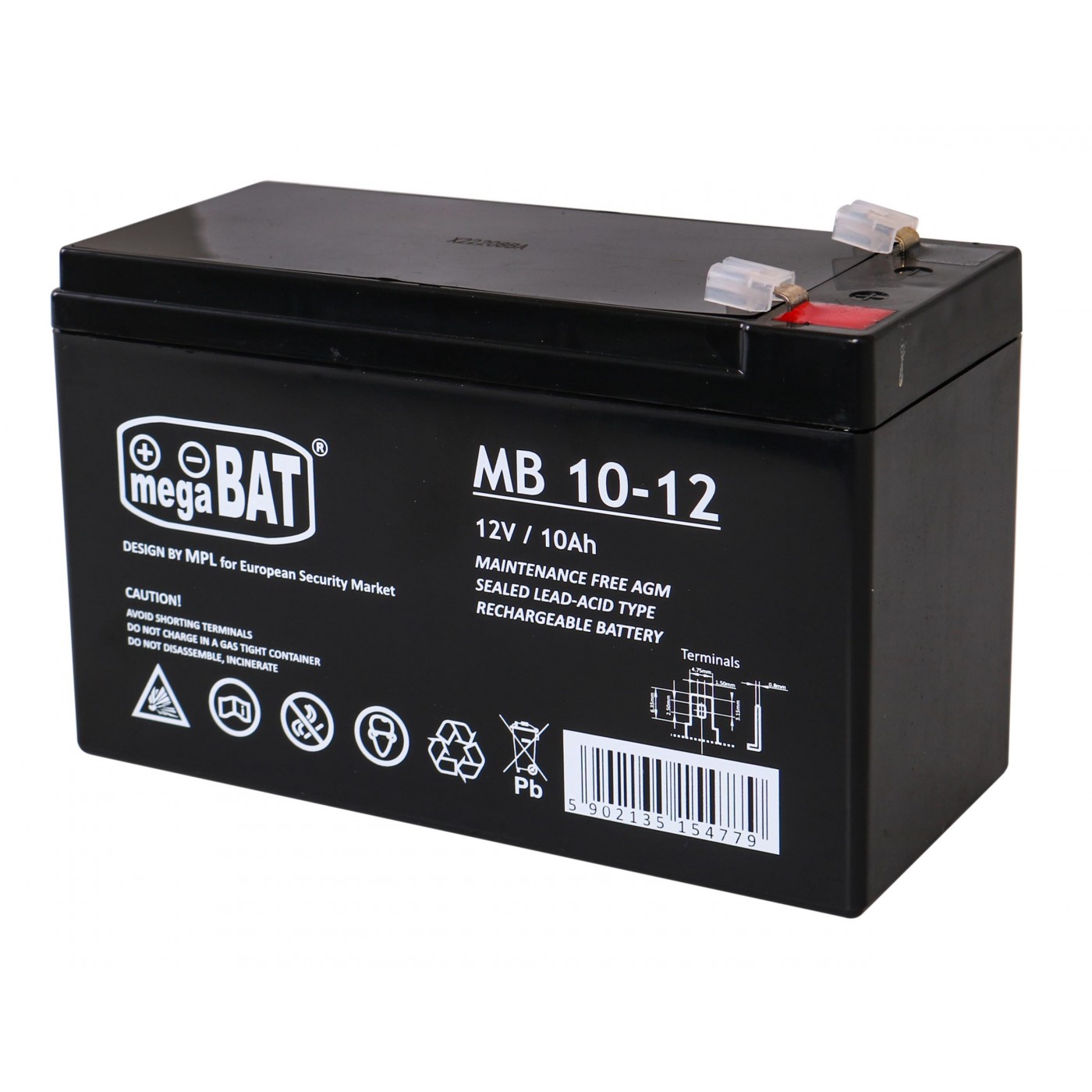 Gélová batéria 12V 10Ah