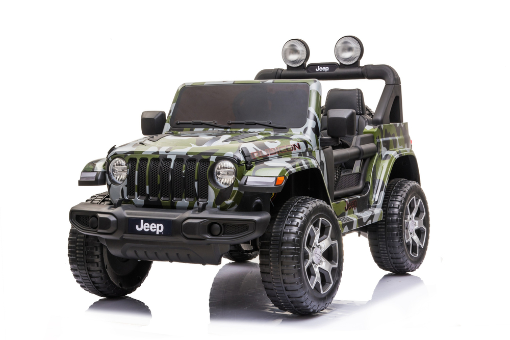 Elektrické autíčko Jeep Wrangler maskačové