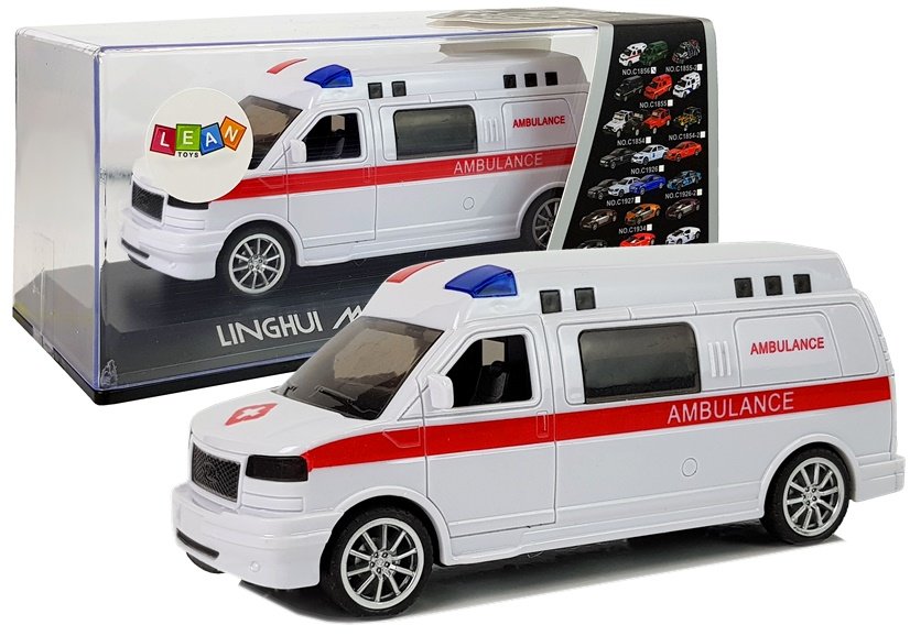 E-shop Ambulancia Powered Ambulancia Sound Siren Light