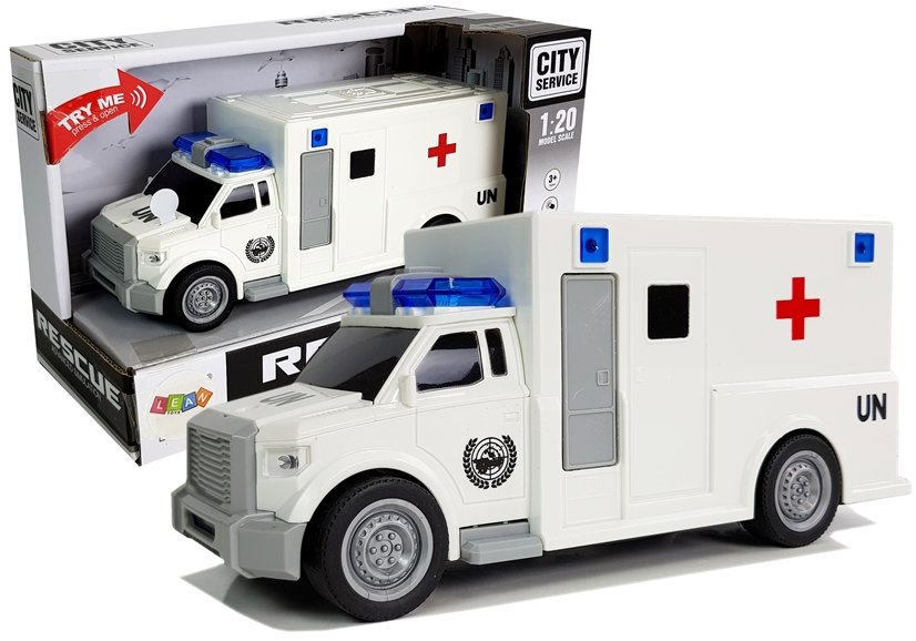 E-shop Auto Ambulancie s pohonom Ambulancie 1:20 so zvukom