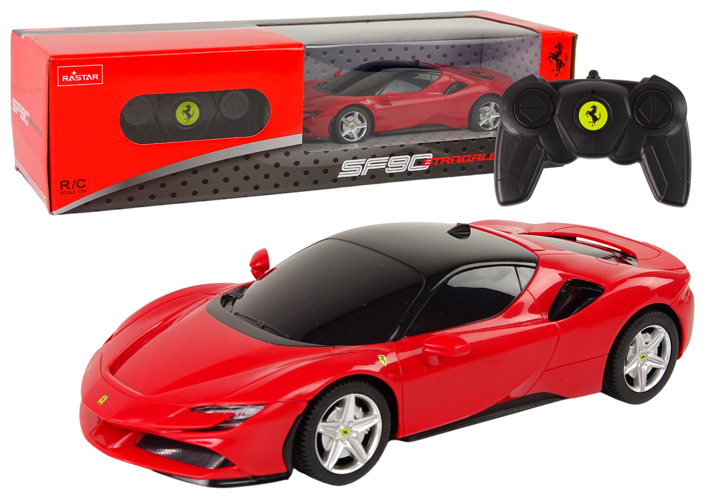 E-shop Rastar Auto R / C Ferrari SF90 Rastar 1:14 Red Pilot