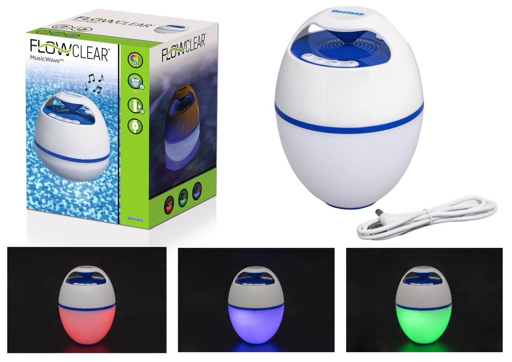 E-shop Bestway Bestway plávajúce Bluetooth LED reproduktor 58700