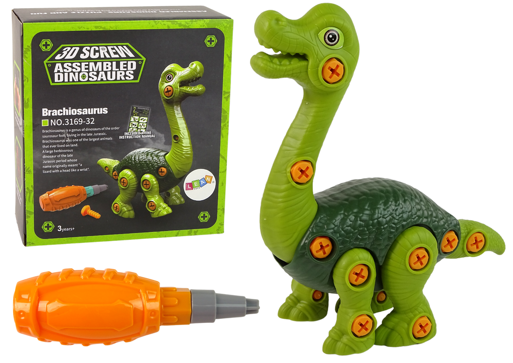 E-shop Brachiosaurus dinosaurus na spinning green