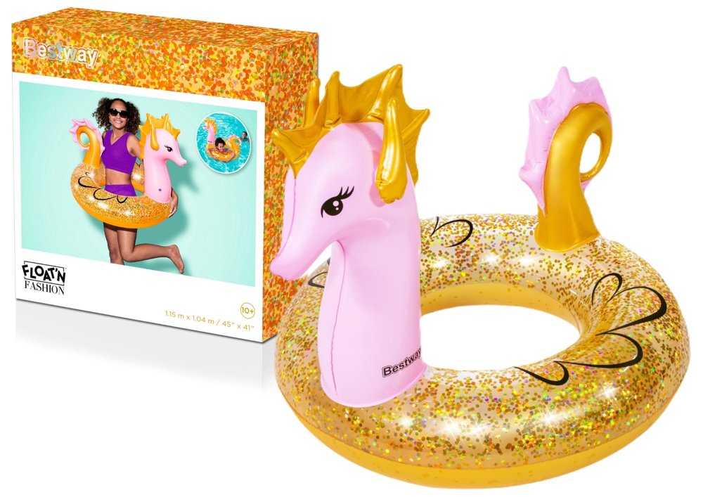 Detský plavecký bicykel Seahorse 115cm x 104cm Bestway 36305