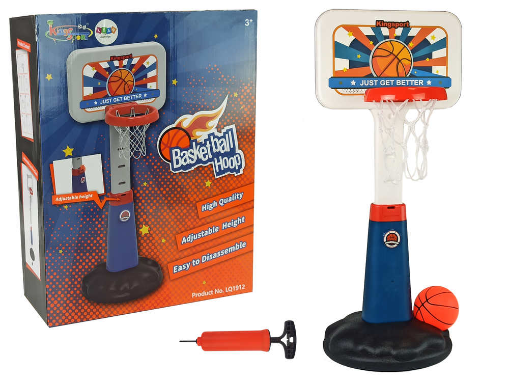 Detský basketbalový set Košík Tímová hra 125 cm